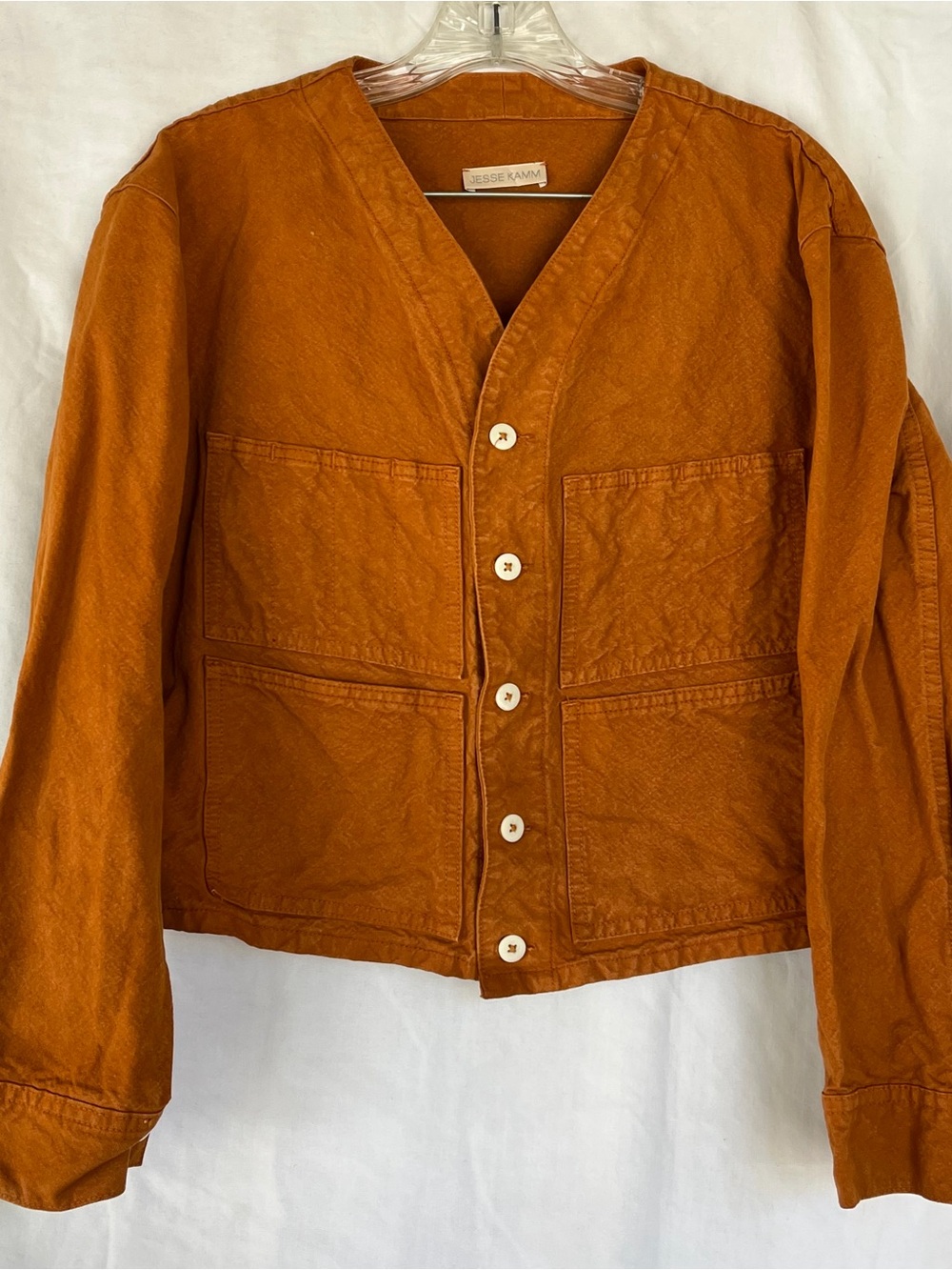 Jessie Kamm Studio Jacket in Tobacco